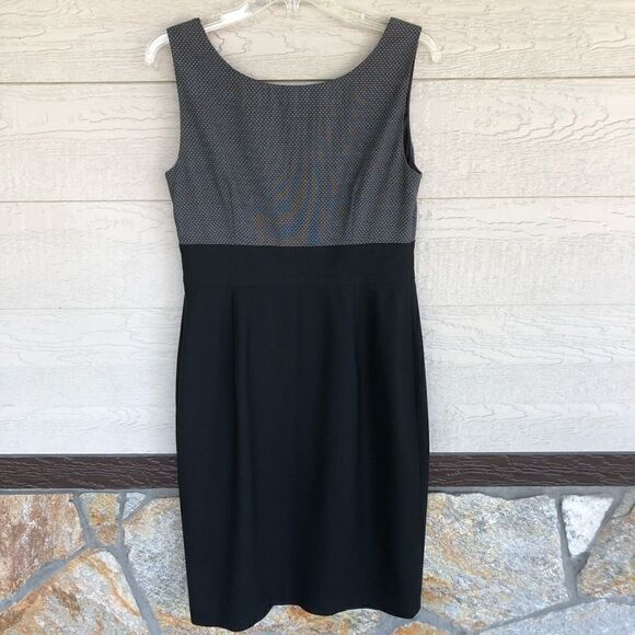 Semantiks Black Polka Dot Sleeveless Cocktail Dress Size 6 - Picture 13 of 16